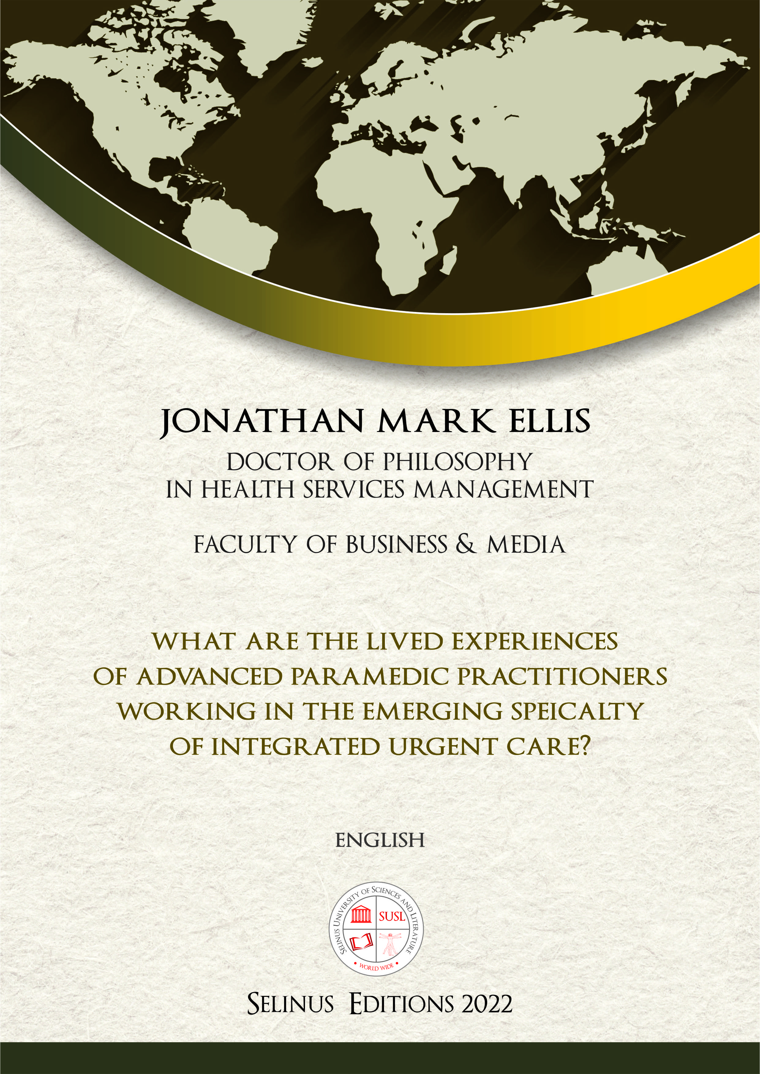 Thesis Jonathan Mark Ellis